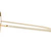 Lunettes De Soleil Matthew Williamson By Linda Farrow MW158 - Jaune, UV400, Neuves Avec étiquettes